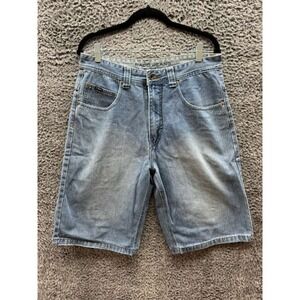 Paco Jeans 100% Cotton High Rise Denim Shorts Medium Wash Blue‎ Unisex Size 32